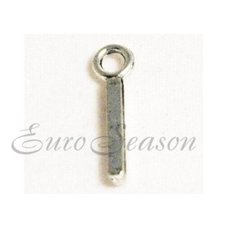 Подвеска мет.№098 03х15мм цв.Silver (цена за 1шт)